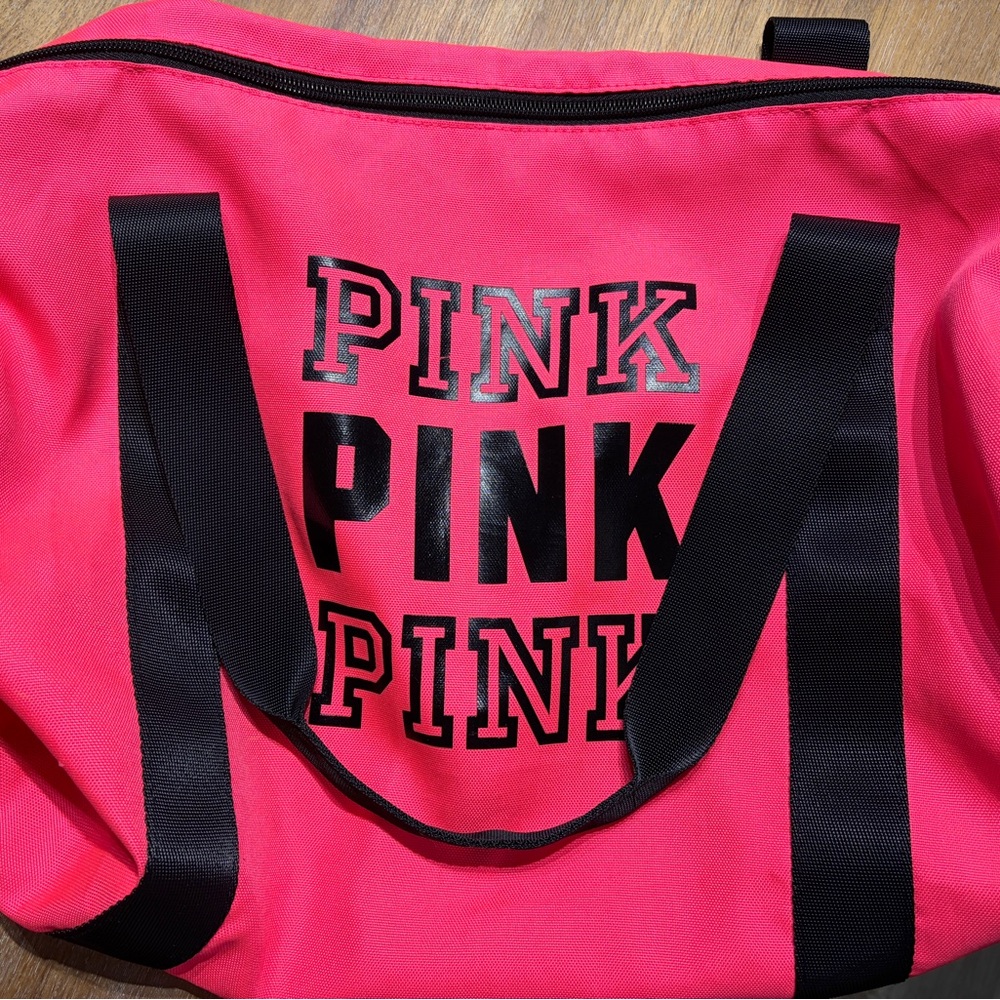 Pink Women's Duffle Bag - Picture 2 of 3